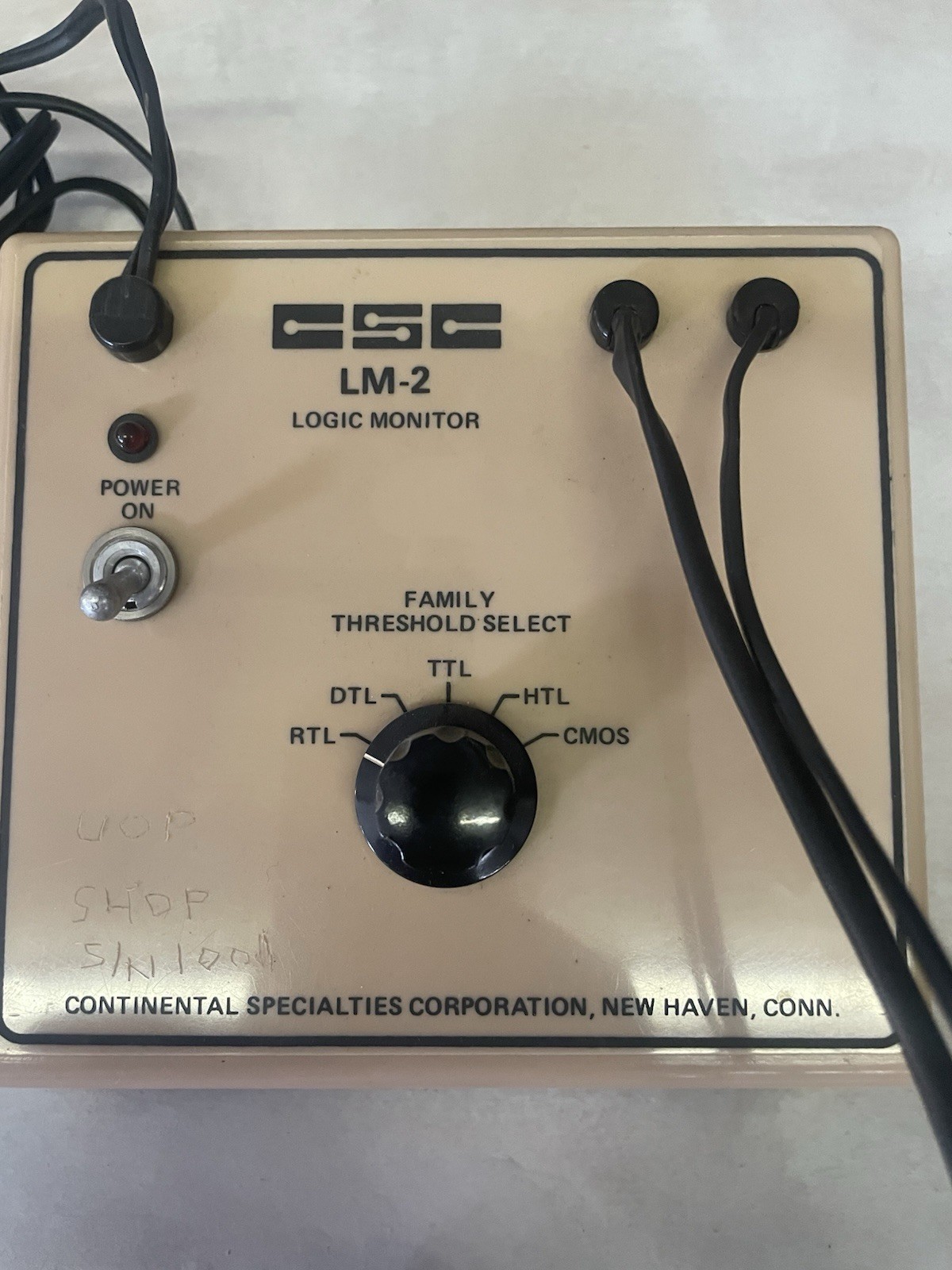 Global Specialties Corporation LM-2 Logic Monitor