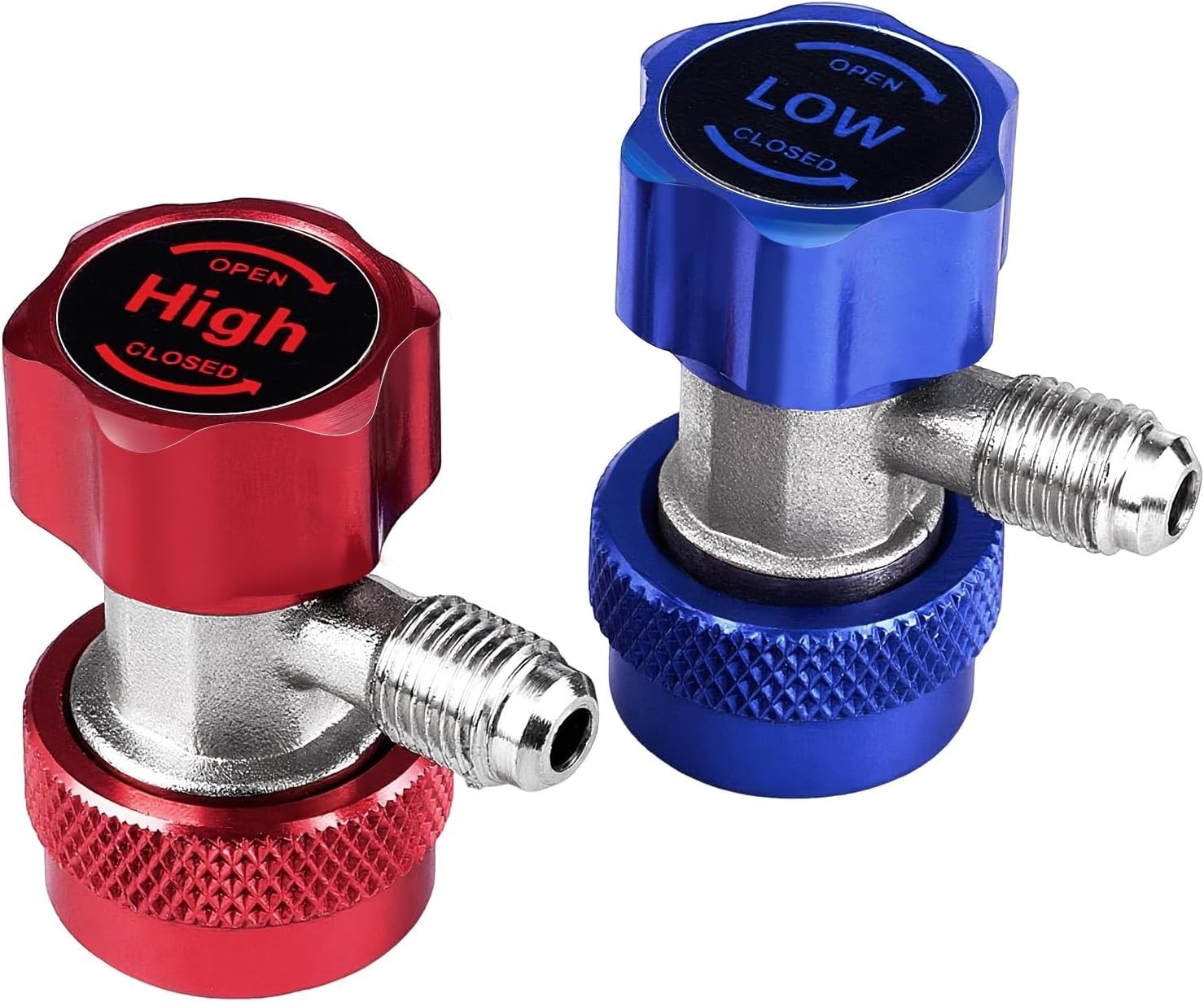 R134a Quick Coupler Adapter, Adjustable R134a Adapters Quick Connectors for C…