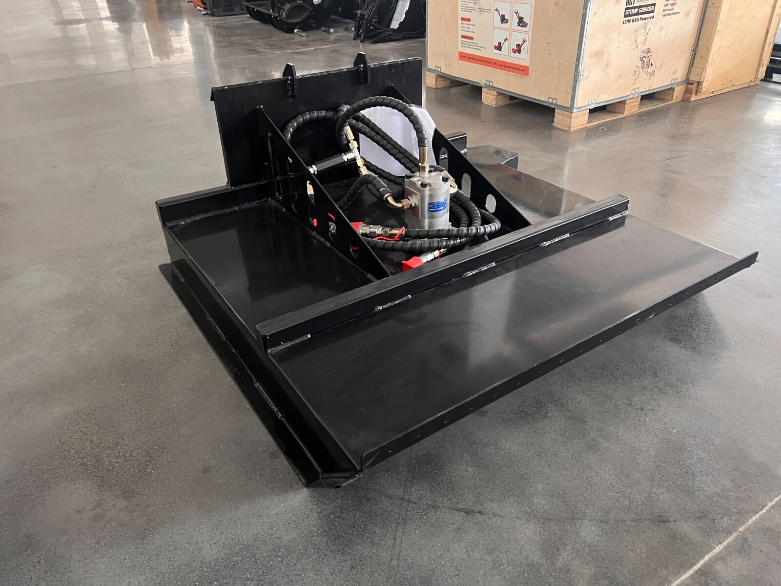 JUST ARRIVED!!! AGT M-RC Mini Brush Cutter Mower for Mini Skid Steer Loader