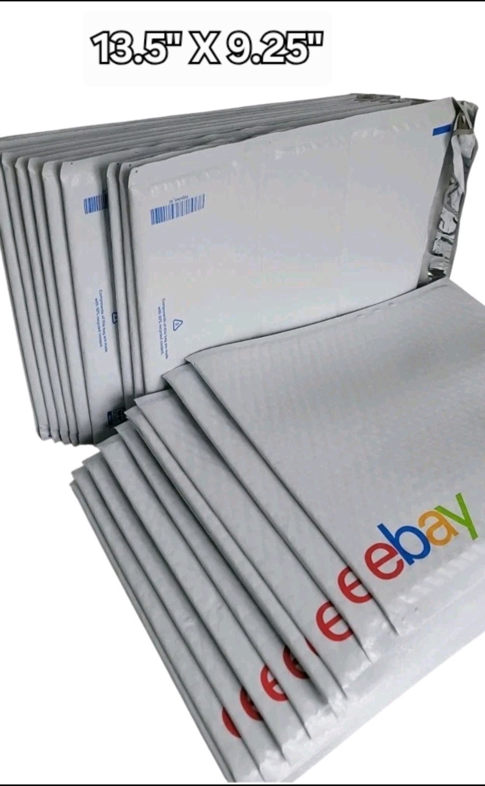 Ebay Qty 25 /9.5″ x 13.25″ Padded Bubble Mailer Envelope. 1 Ebay Tape Roll Free.