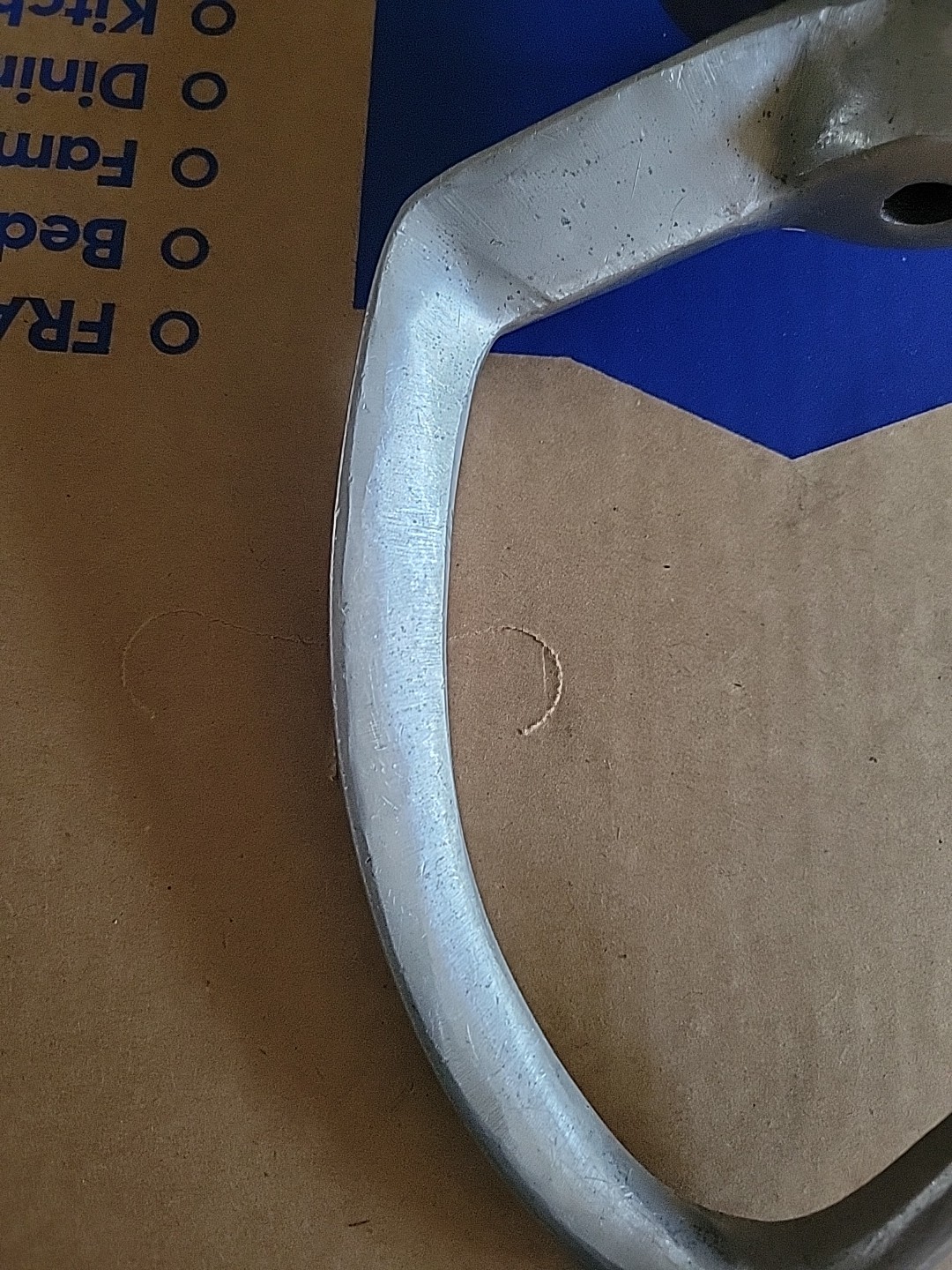COMMERCIAL MIXER DOUGH HOOK UNMARKED INDUSTRIAL ATTACHMENT 13″