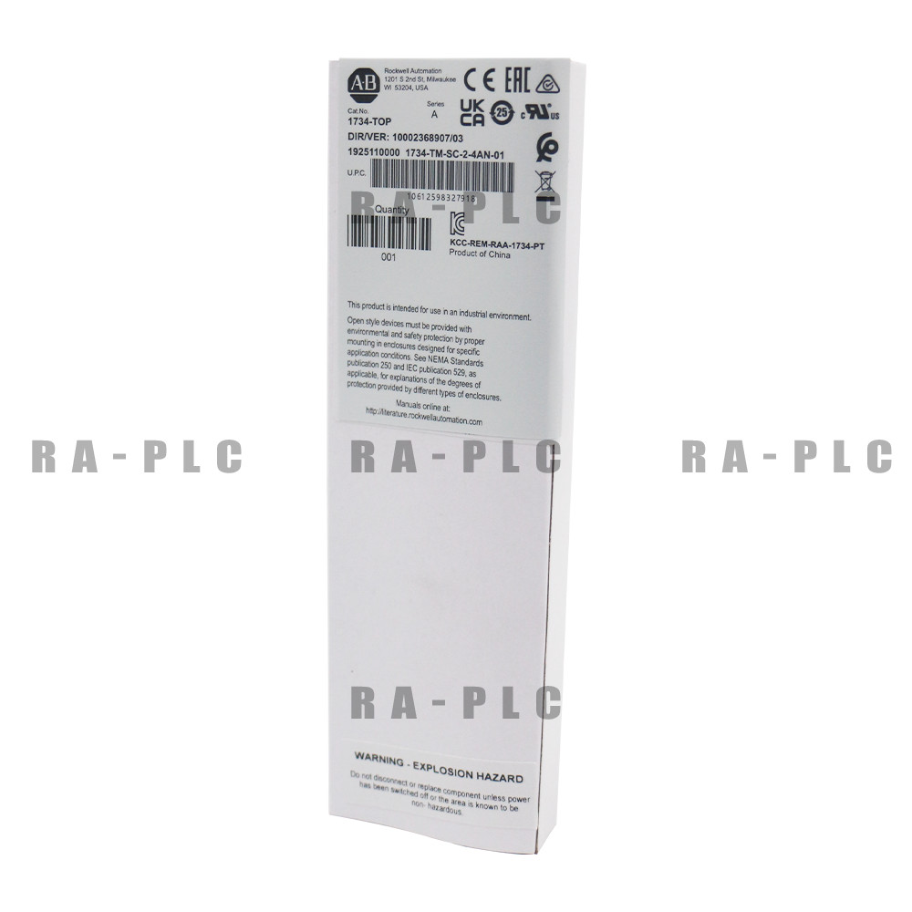 New 1734-TOP POINT I/O Terminal Base New Factory Sealed Allen Bradley
