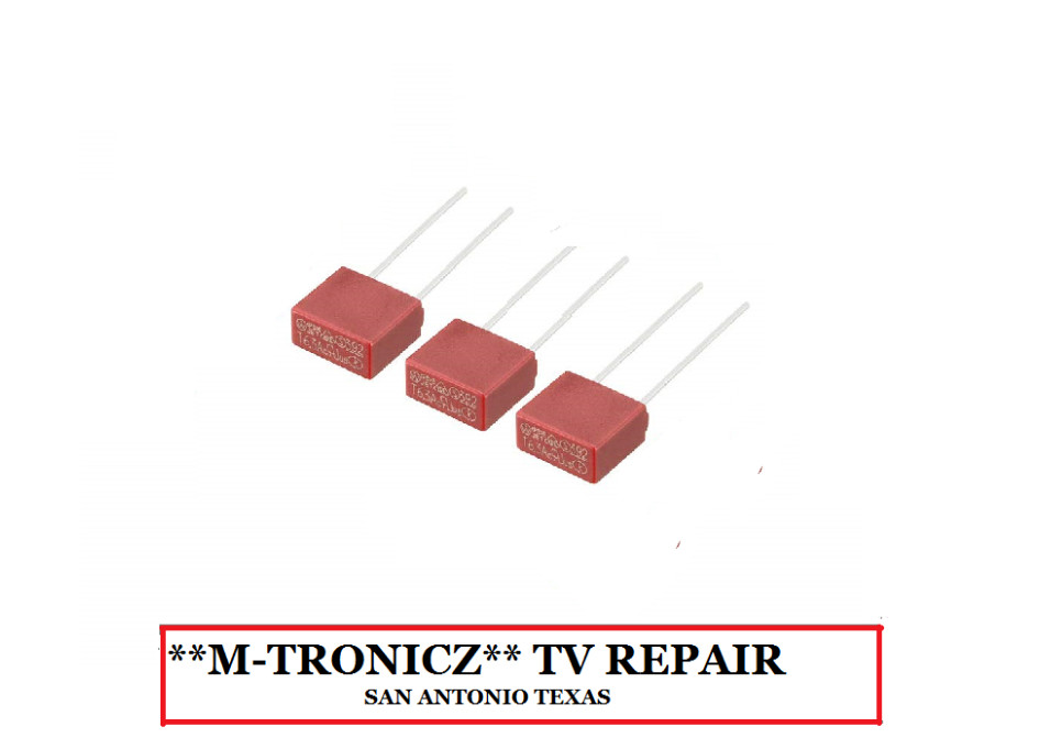 3 PIECES T3.15A 250V 3.15A SQUARE FUSES EMERSON MAGNAVOX TV POPULAR FUSE