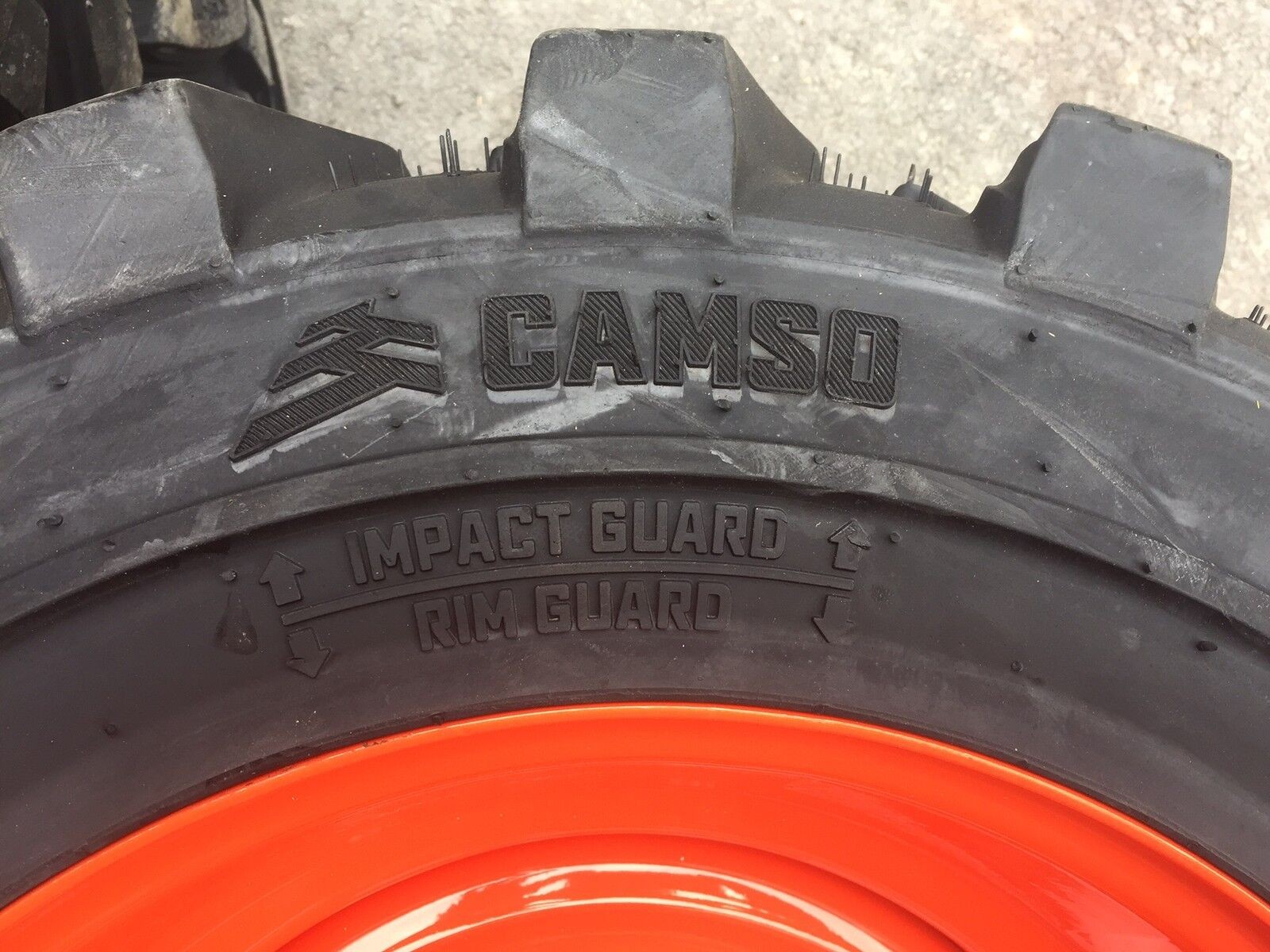 HD 10-16.5 Camso SKS532 Skid Steer Tires/Rims for Bobcat & more-10X16.5