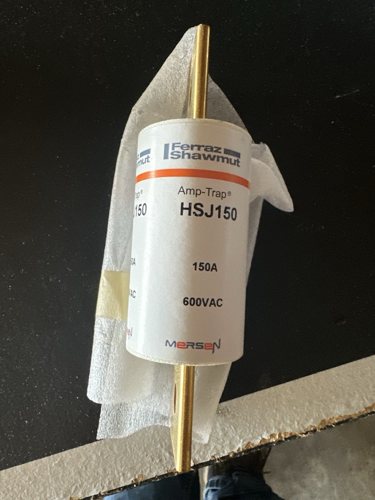 Mersen Amp-Trap HSJ150 150A 600VAC Current-Limiting Industrial HRC Fuse