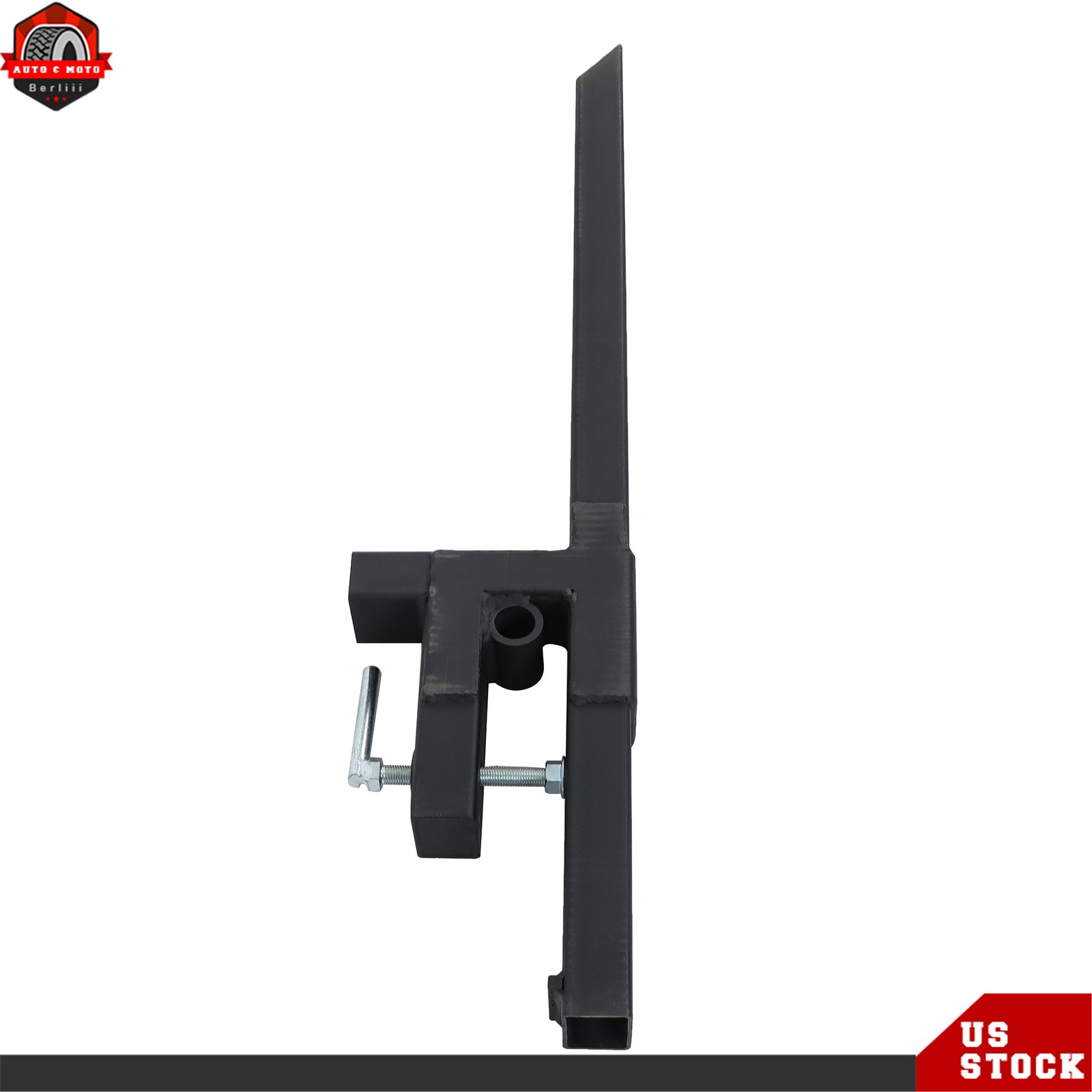 2000lbs Tractor 43″ Heavy Duty Quick Attach Bucket Fork Clamp on Pallet Forks