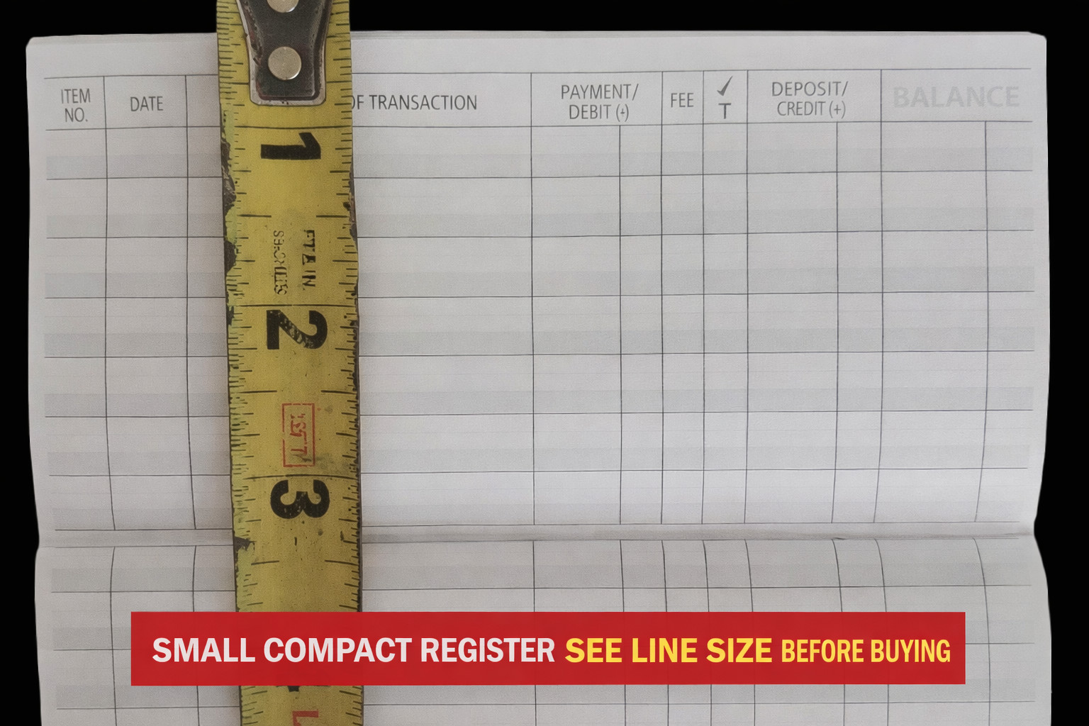 Checkbook Transaction Registers 2022 2023 2024 Bank Deposit Debit Book Record