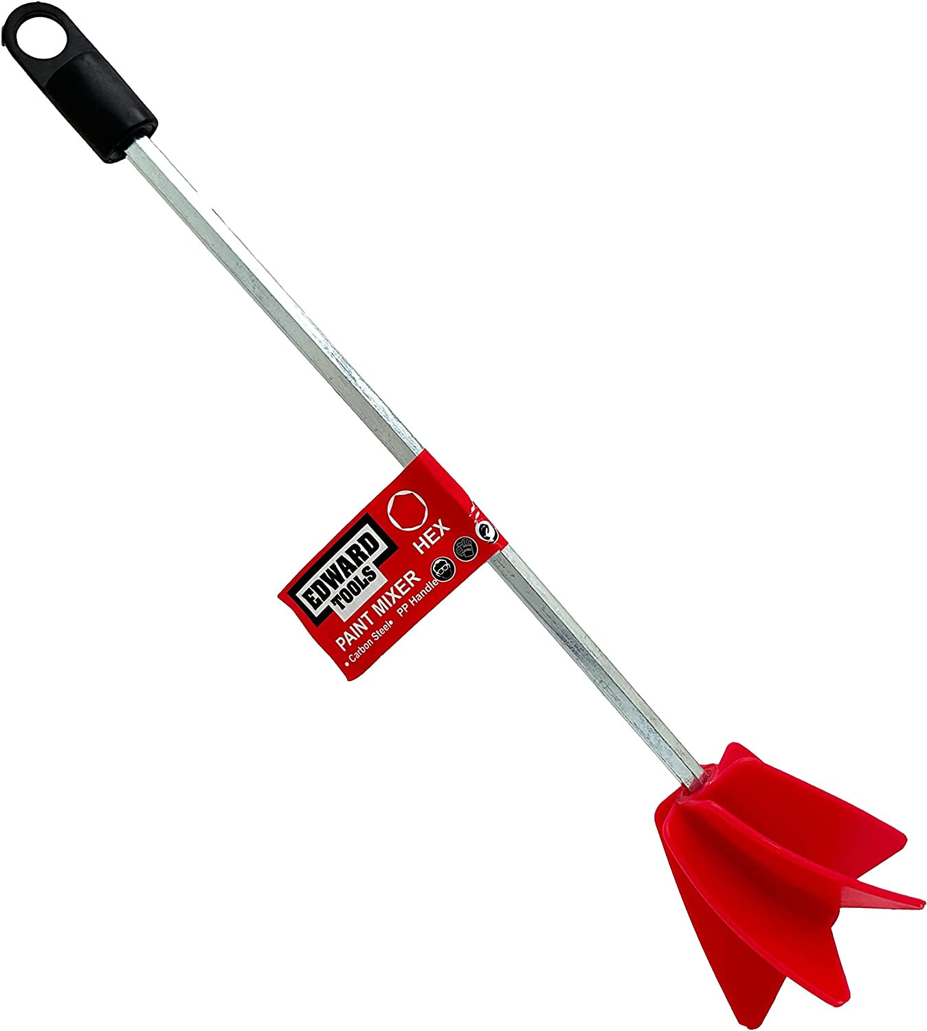 Paint Mixer Drill Attachment Epoxy Resin Silicone Mixing Paddle 1 Gallon