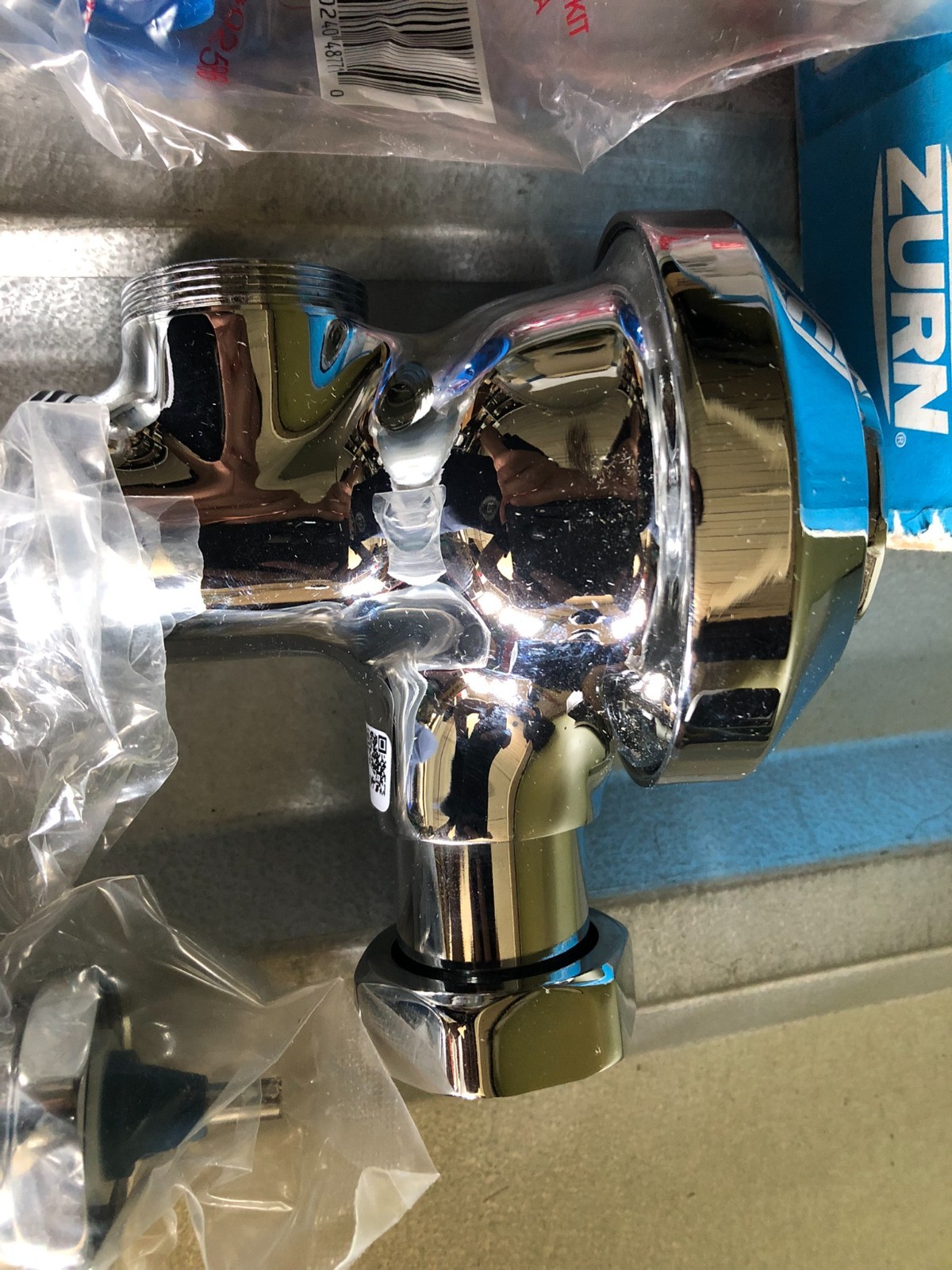 Zurn Z6000 WS1 YB YC 1.6 GPF Aquaflush Exposed Closet Flush Valve