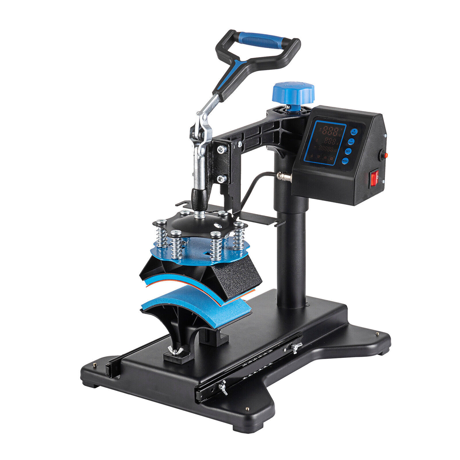 8 in 1 Heat Press Machine 15″x15″ 30OZ Tumbler Sublimation T-shirt Mug Hat Plate