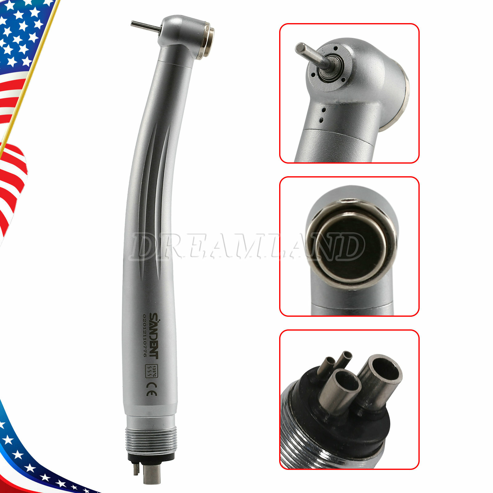 Dental NSK PANA MAX style Clean Head High Speed Handpiece 4H Push Spray LTCZ