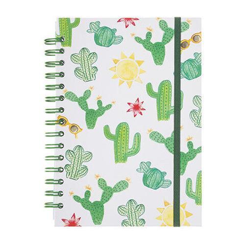 Darice Hardcover Journal: Cactus, 6.5 x 9.75 inches, 100 sheets w