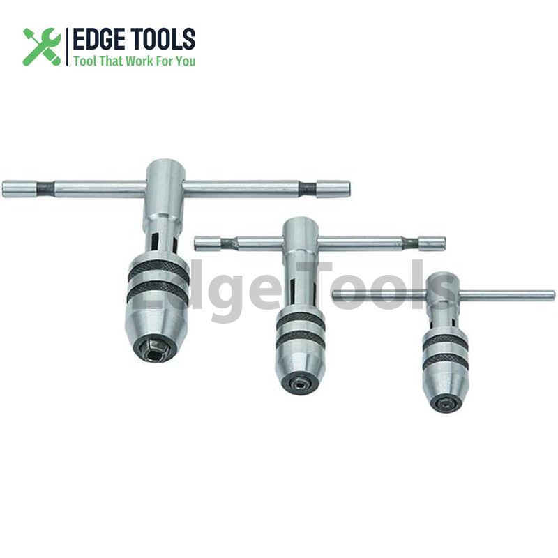 Adjustable T-Handle Tap Wrench Set Of 3 Pcs M1-M4 / M4-M8 / M6-M12 USA ACTOOLS