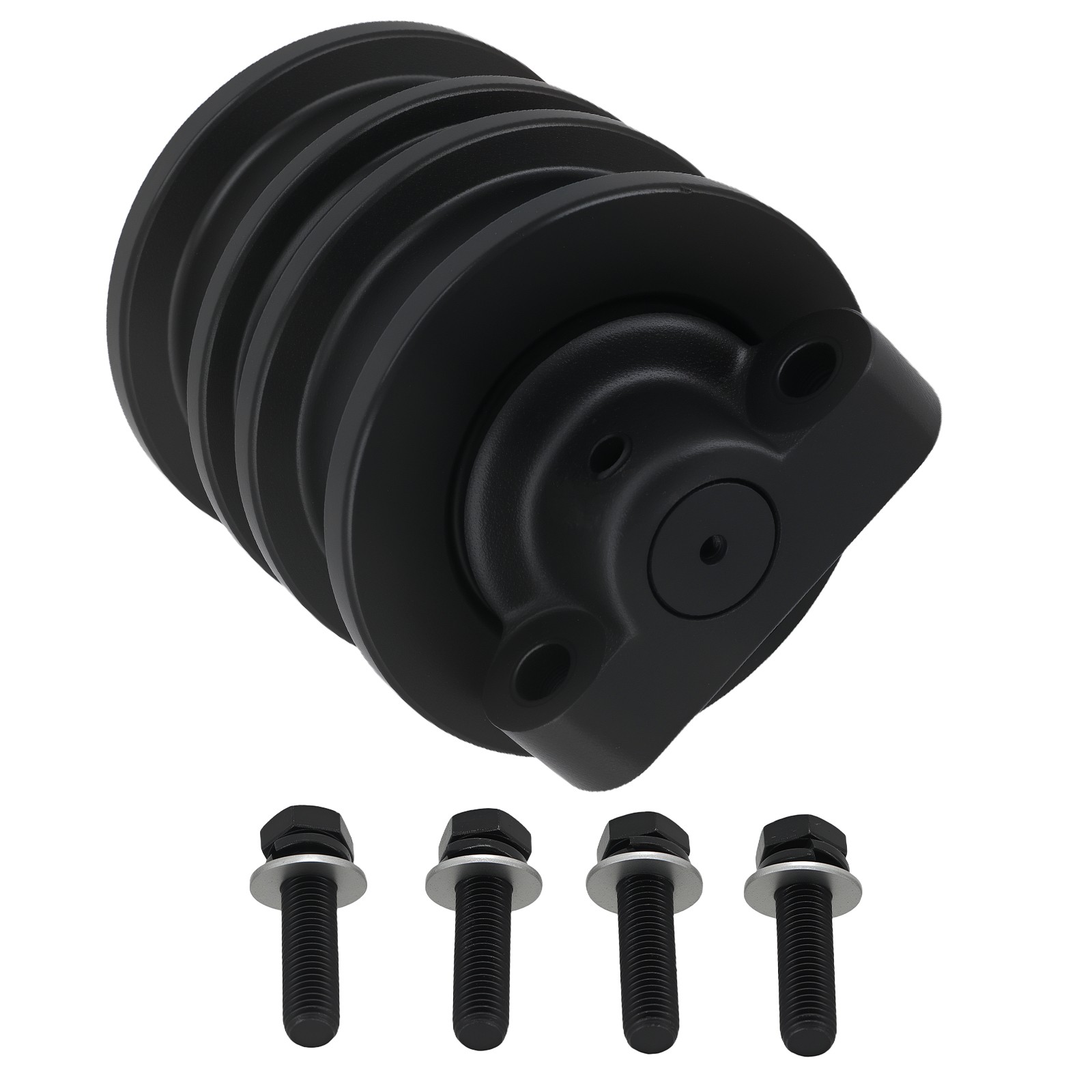 Bottom Roller for Takeuchi Excavator TB53FRC TB145 TB250 03913-02100 Black