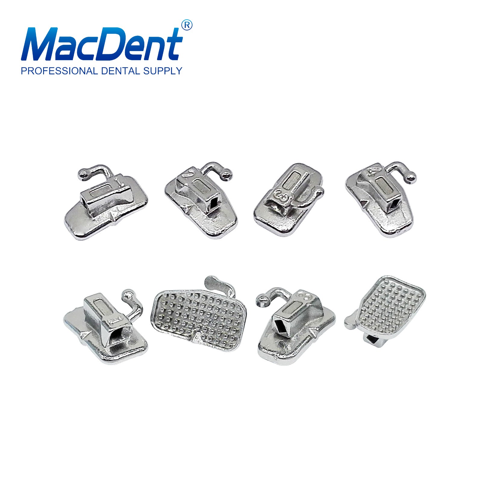 50Sets/pack Dental Orthodontic Buccal Tube 1st 2nd Molar Tube Roth MBT 022/018