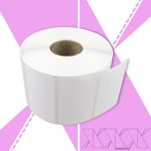 30 rolls 2.25×1.25 Removable Labels Zebra Compatible, Perforated, 1000/RL