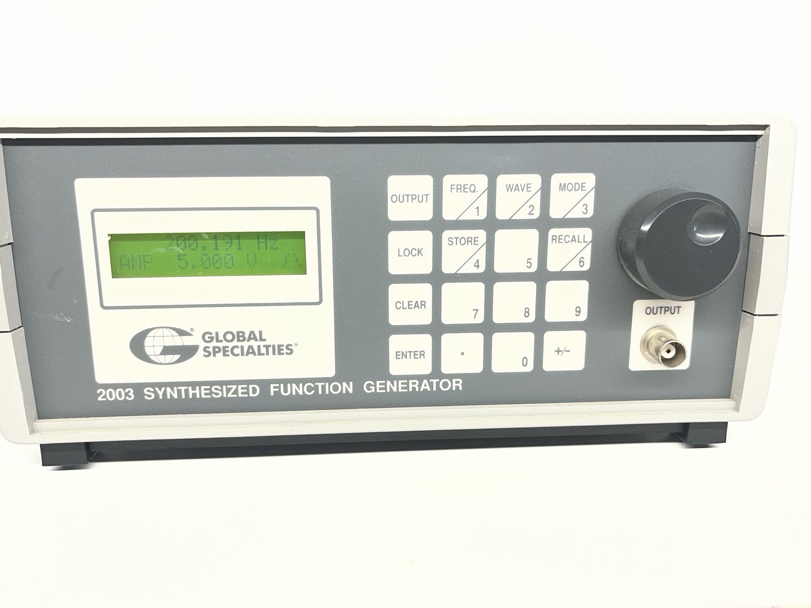 GLOBAL SPECIALTIES 2003 SYNTHESIZED GENERATOR