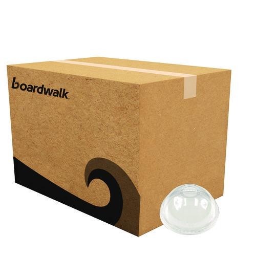 Boardwalk PET Cold Cup Dome Lids, Fits 9-10 oz Cold Cups, Plastic, 1,000/Carton