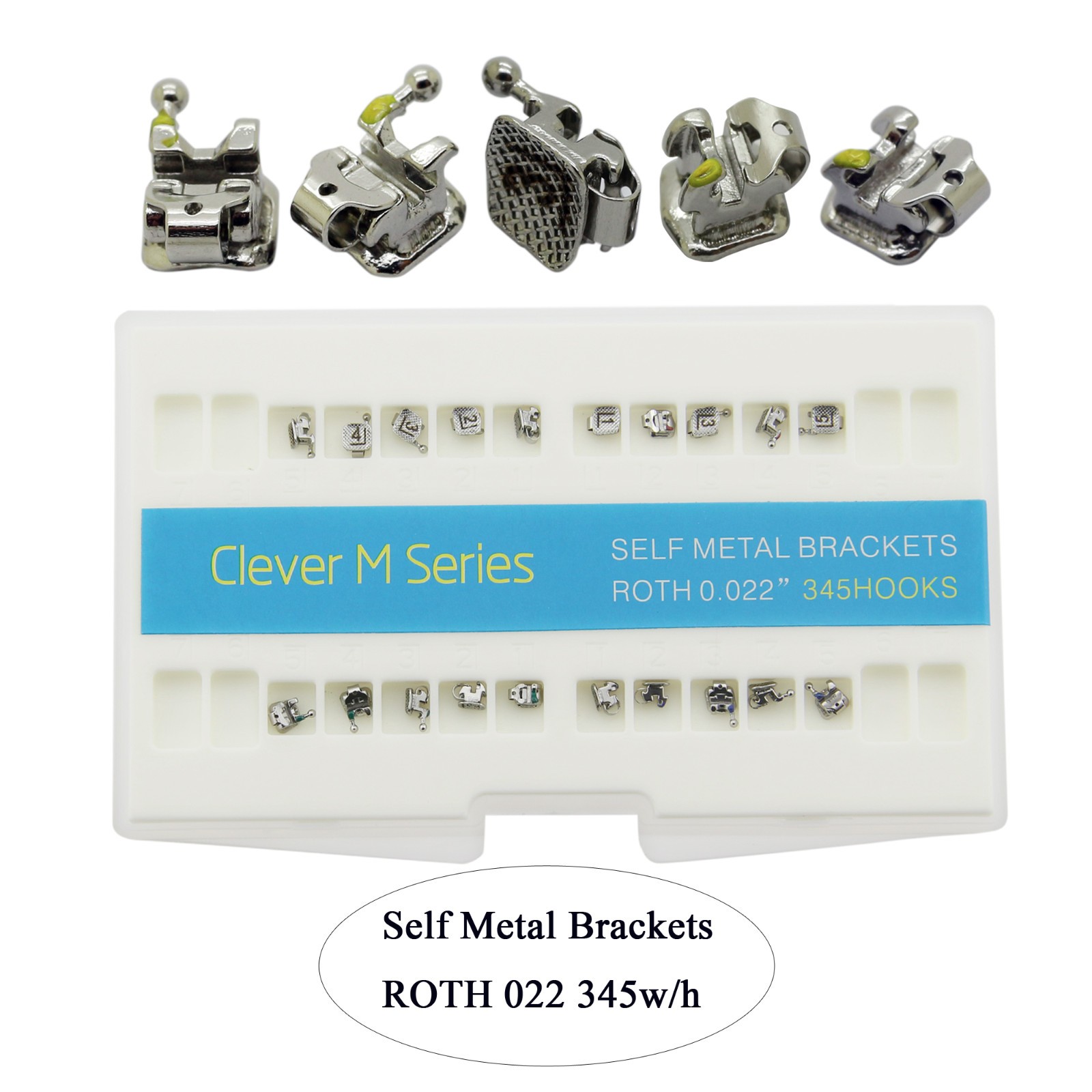 Orthodontic Metal Brackets Clever M Thomas Ceramic Damon AO Empower Interactive