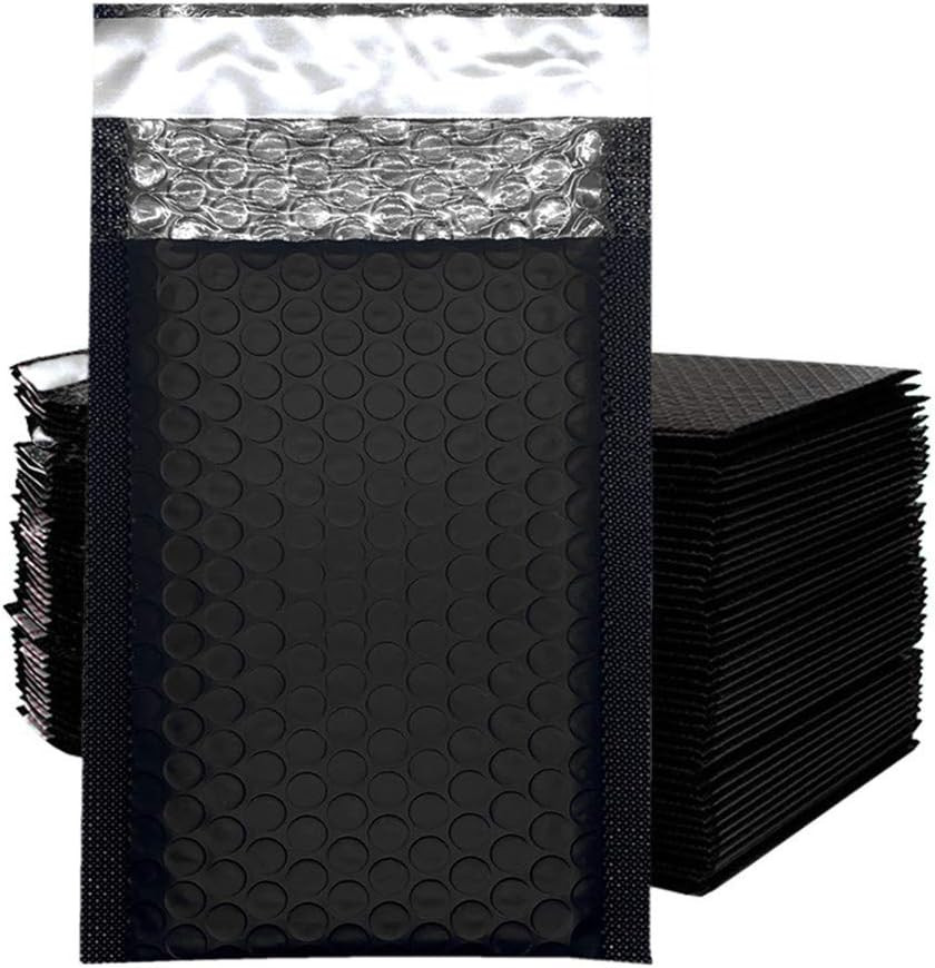 Bubble Mailers 3.5X5.9 Inch 50 Pack Small Padded Envelopes Poly Thicken Padded S