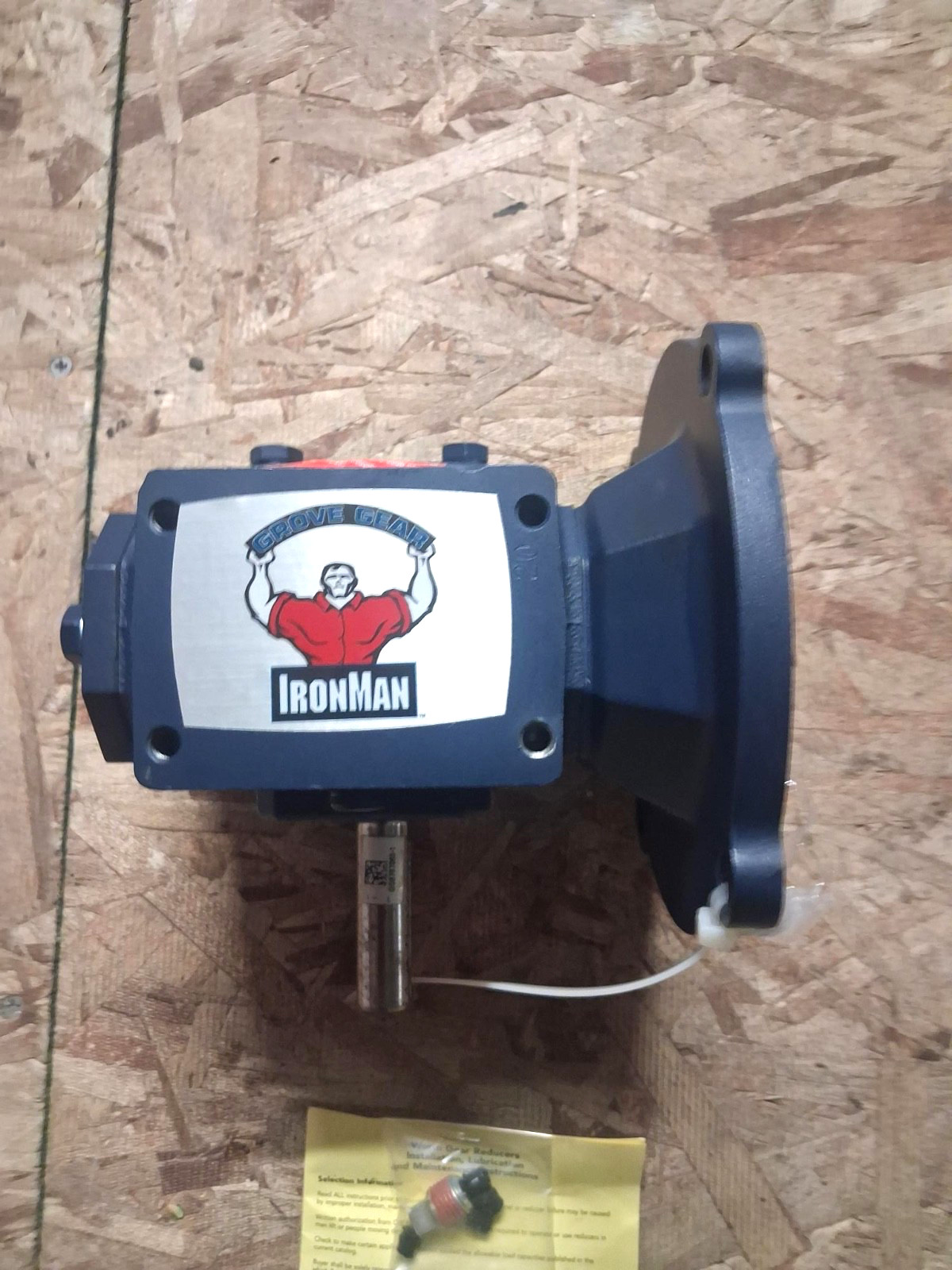 Ironman Grove Gear GR-BMQ-813-20-L-56 Left Angle Gear Box 20:1 Ratio NEW