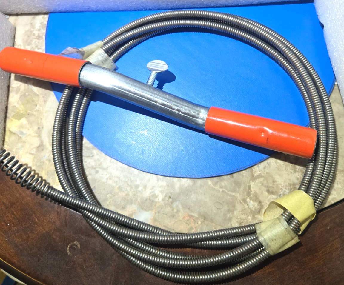 General Wire Handy Drain Cleaning Tool NOS Manual Drain Snake Sink Auger USA