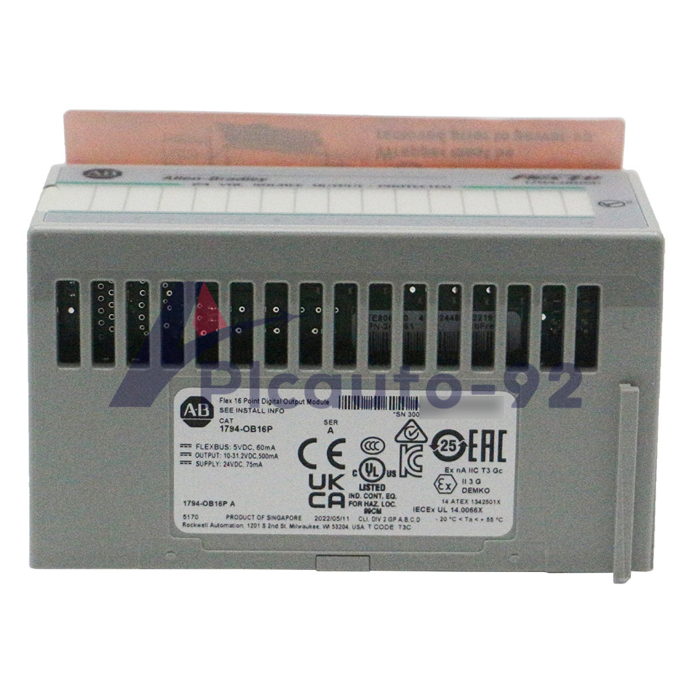 New Allen-Bradley 1794-OB16P Flex 16 Point Digital Output Module