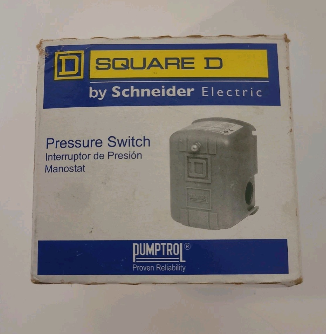 Square D FSG2J24BP 40/60 Well Pump Electromechanical Water Pressure Switch Works