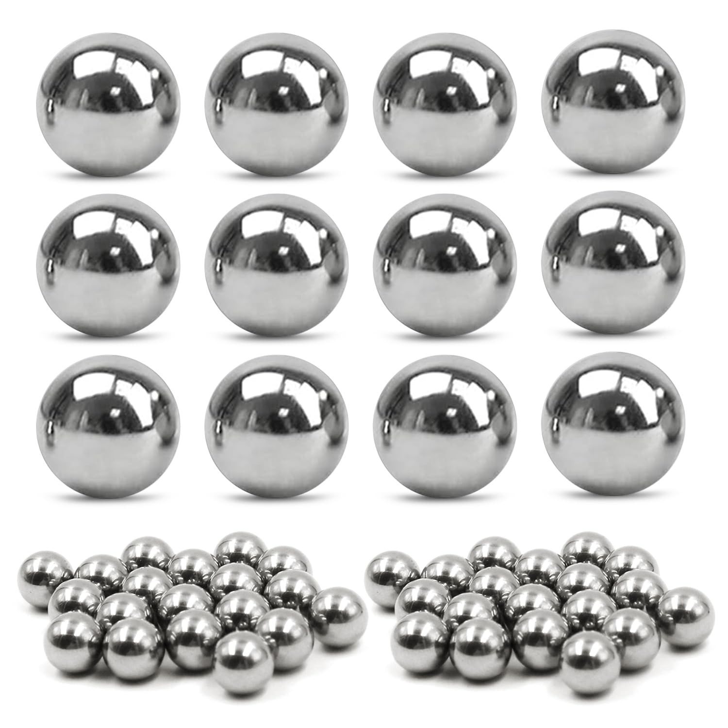 3/4″(19.05mm) Ball Bearing Solid Steel Bearing Balls Precision Balls – 50 Pieces