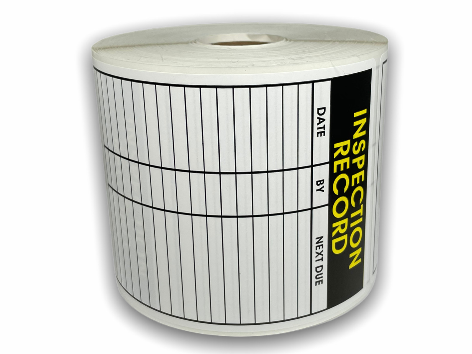 3-1/2″ x 5″ SERVICE RECORD INSPECTION Warehouse Service Labels (500/Roll)