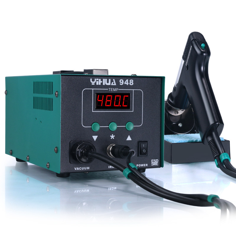 90W YIHUA 948 Desoldering Station Suction Tin Gun Kit Soldering Iron Station