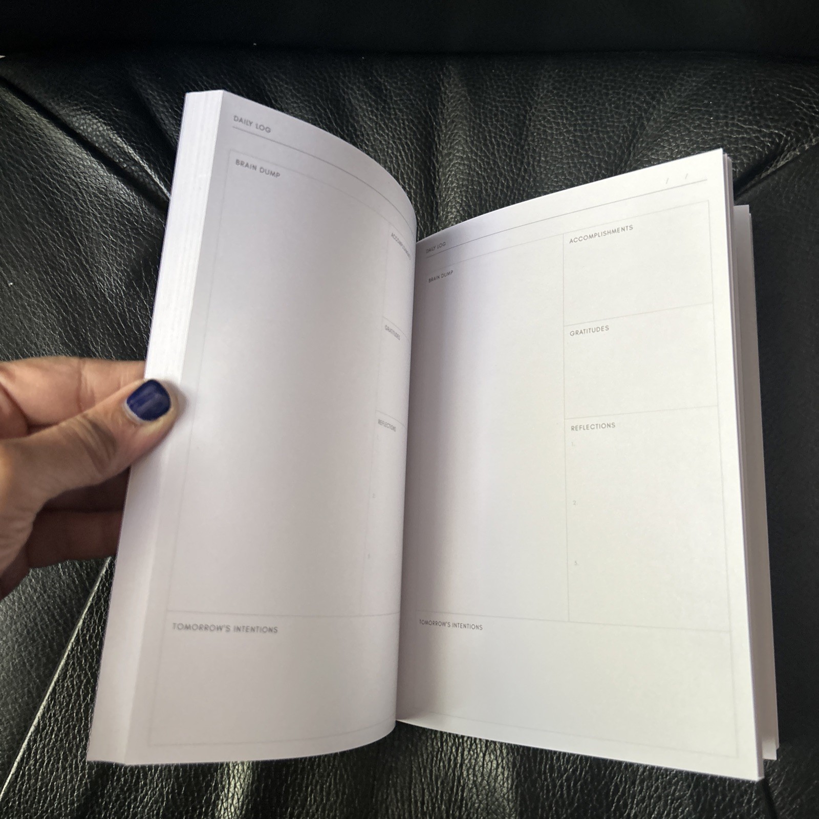 Cloth & Paper Intentions Notebook A5 ~ 6-Month Goal Tracking Journal NEW