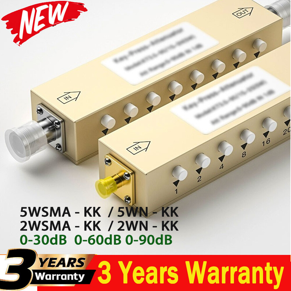 0-3GHz RF 0 – 90dB Adjustable Attenuator High Quality Digital Step RF Attenuator