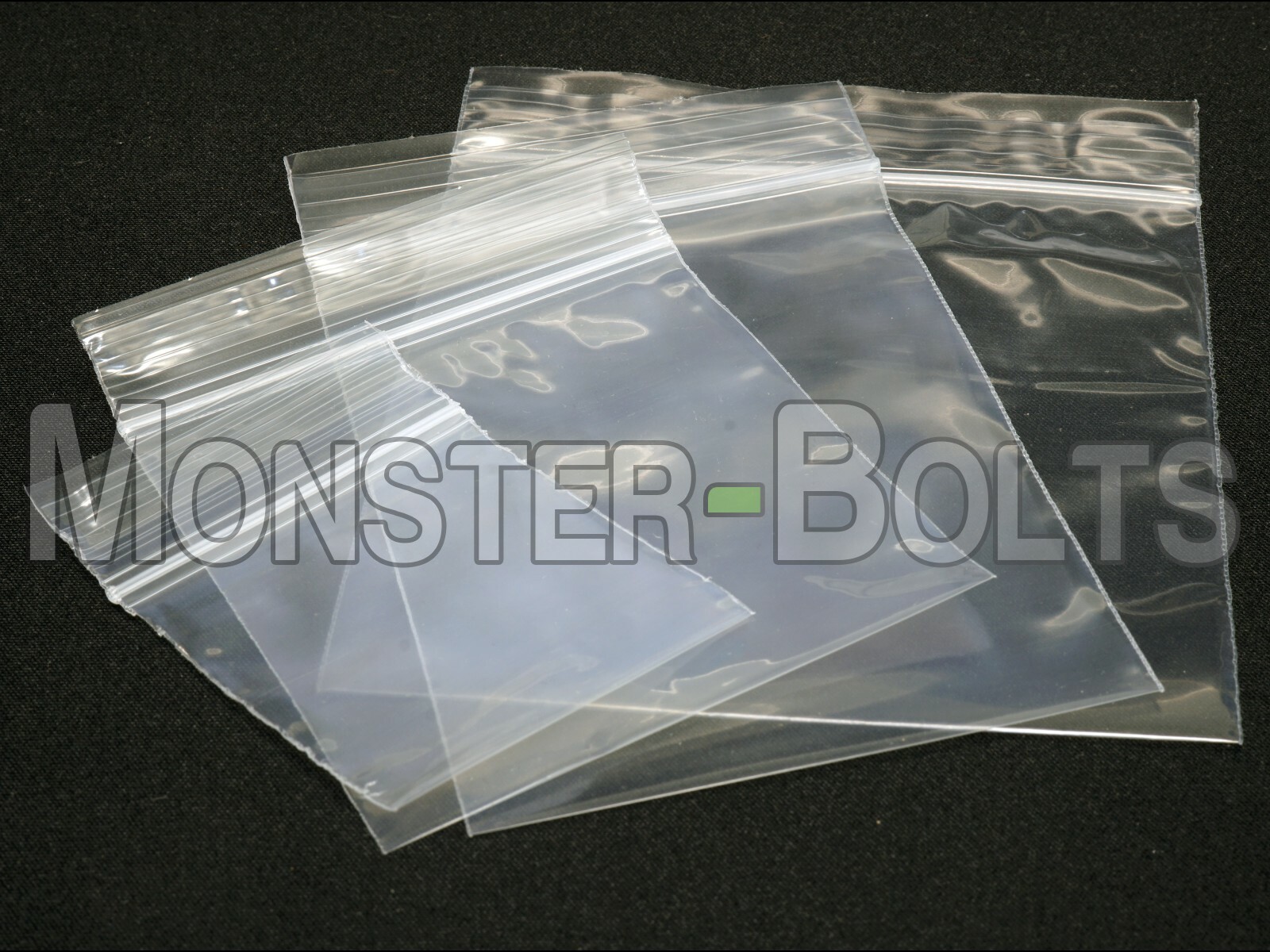 Elkay Clear 2 mil Plastic Zipper Seal Reclosable Poly Bags, FDA Food Grade