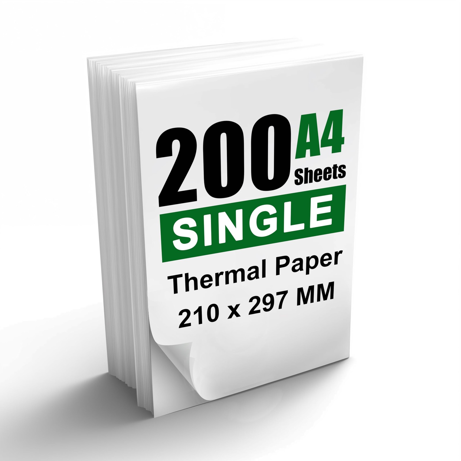 200 Sheets A4 Thermal Paper, 8.27×11.69′ Thermal Paper(210 x 297 mm) for Port…