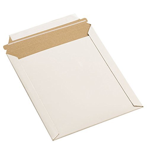 12.75″x15″ RIGID PHOTO MAILERS ENVELOPES FLAT DOCUMENT SELF SEAL 100 to 1000