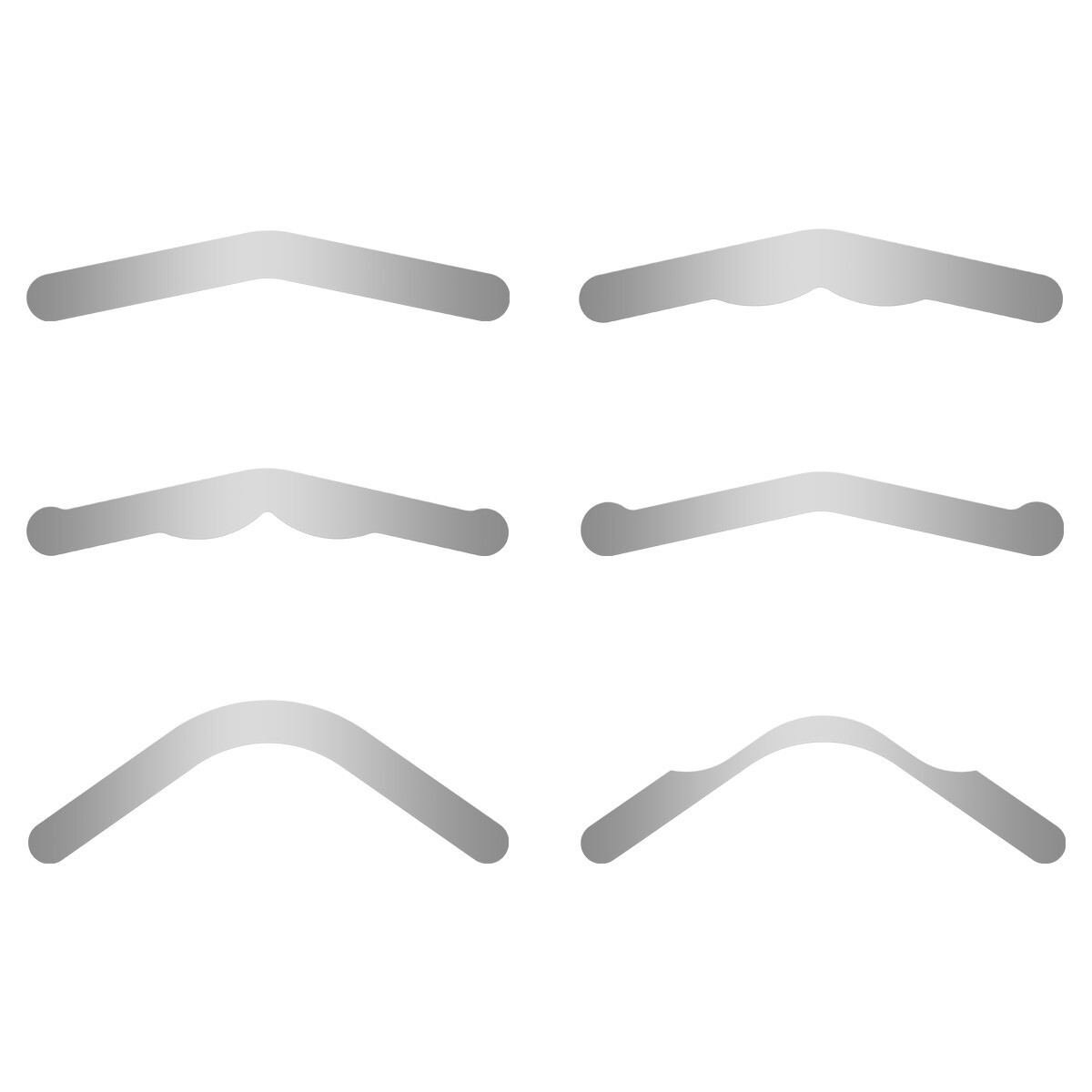 Stainless Steel Matrix Bands 20pcs Large Increased Curvature For Dental Restorat