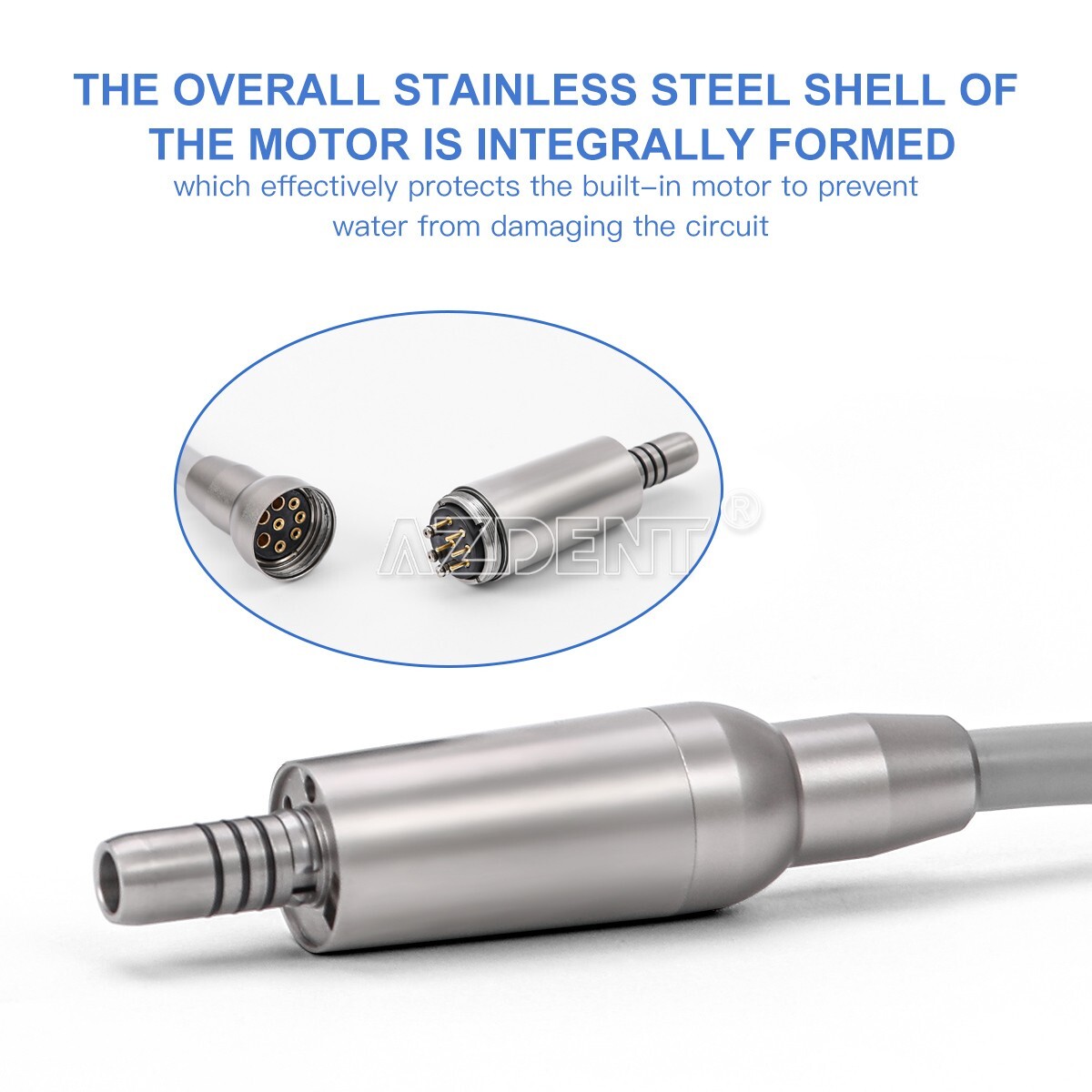 Dental LED Brushless Electric micro motor fit 1:1/1:5/16:1 Low Speed Handpiece