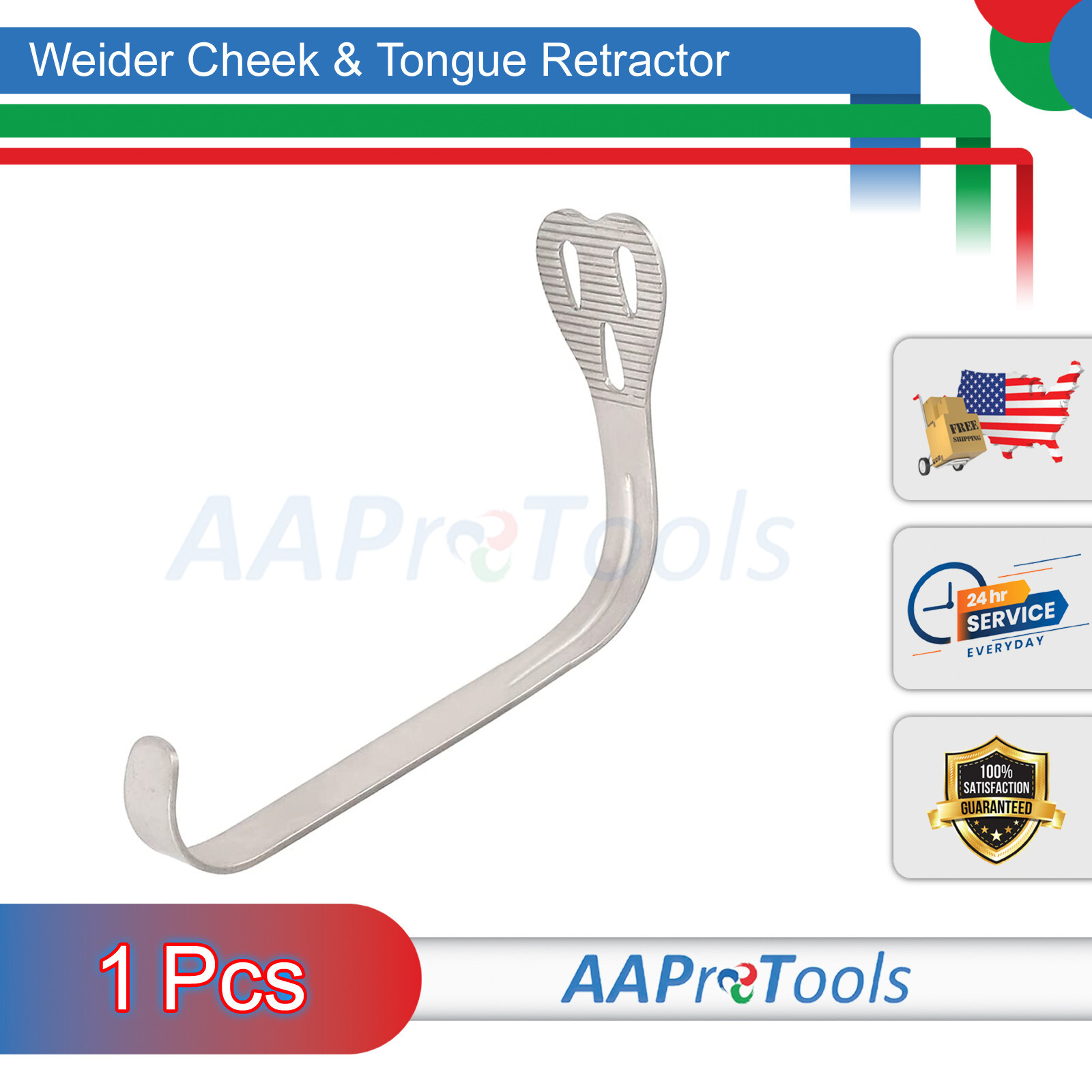 Dental Surgical Weider Cheek & Tongue Retractor “SweetHeart”by A PRO Instruments
