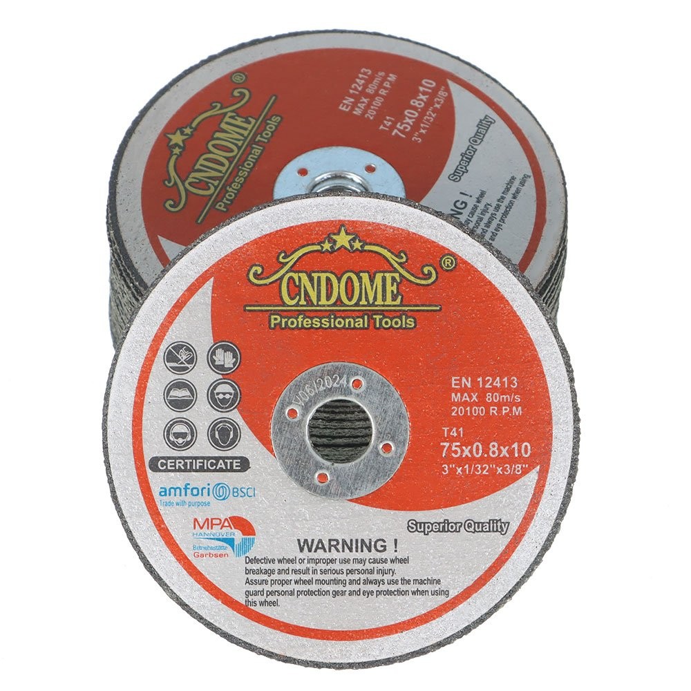 50 Pack 3″ x 1/32″ x 3/8″ Metal & Stainless Steel Cut Off Wheels For Grind Wheel