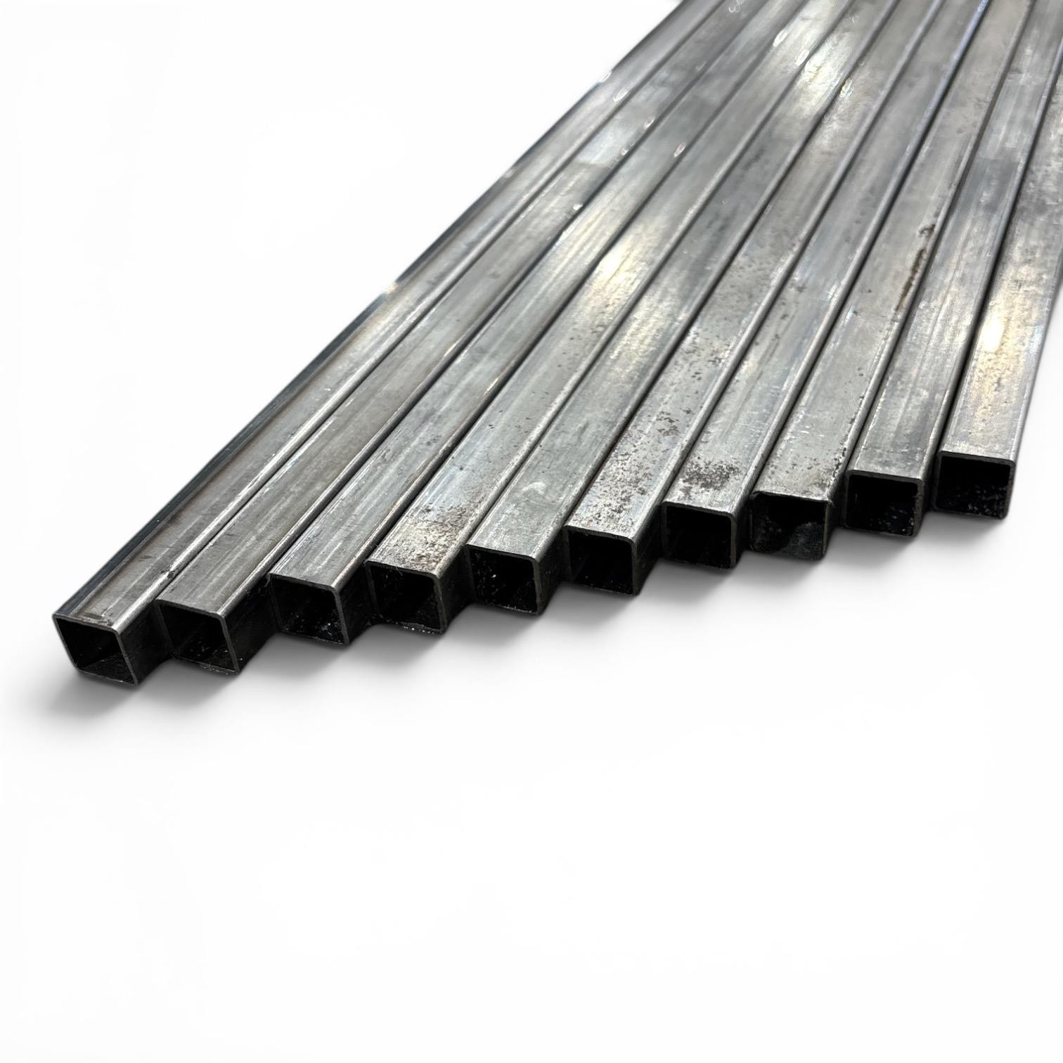 3/4″ x 3/4″ x 0.049″ x 72″ (10 Pack), Steel Square Tube