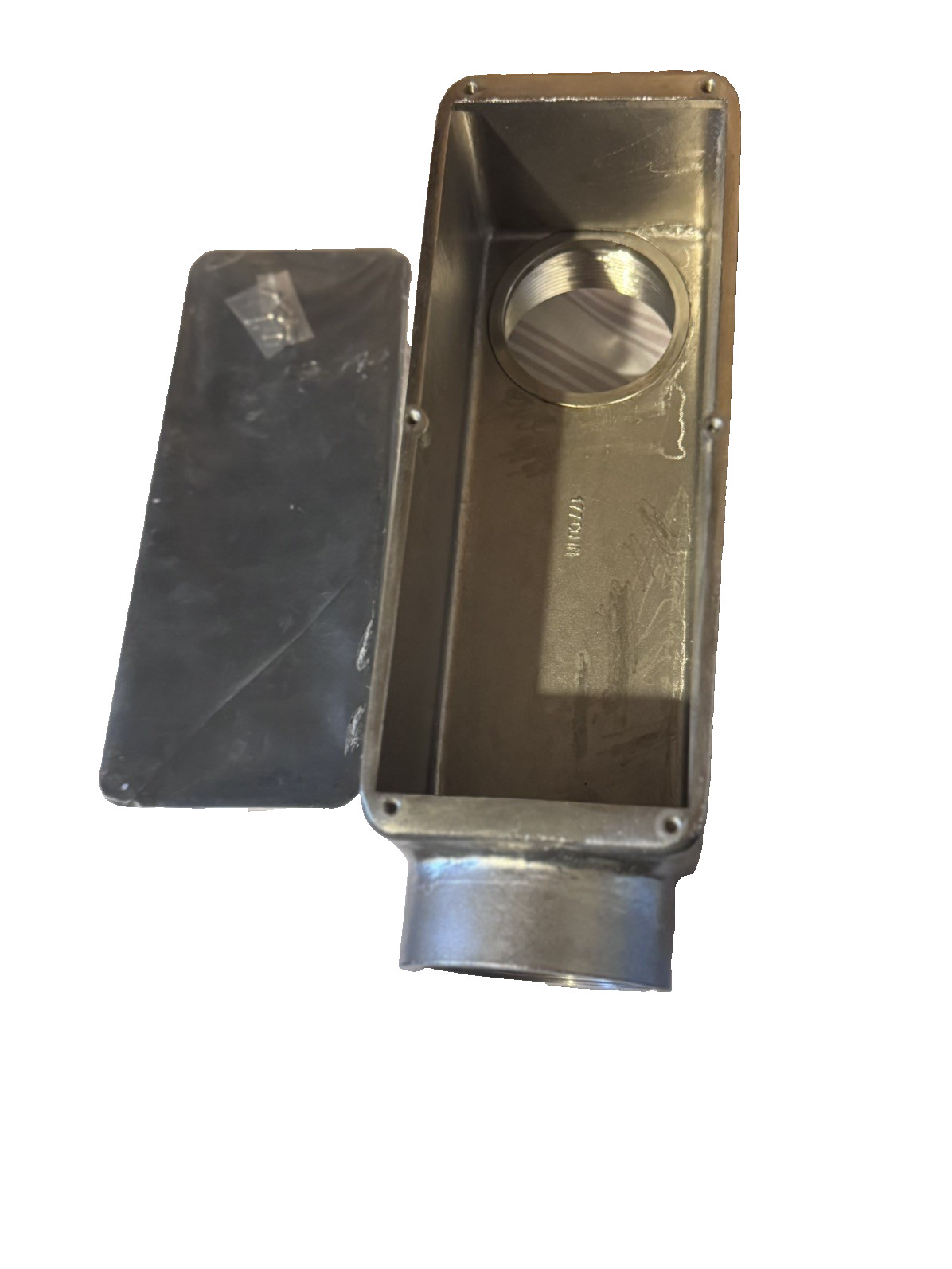 LARGE conduit body LB (90°) 316 stainless steel 3in NPT!! CALBRITE (S63000LB00)