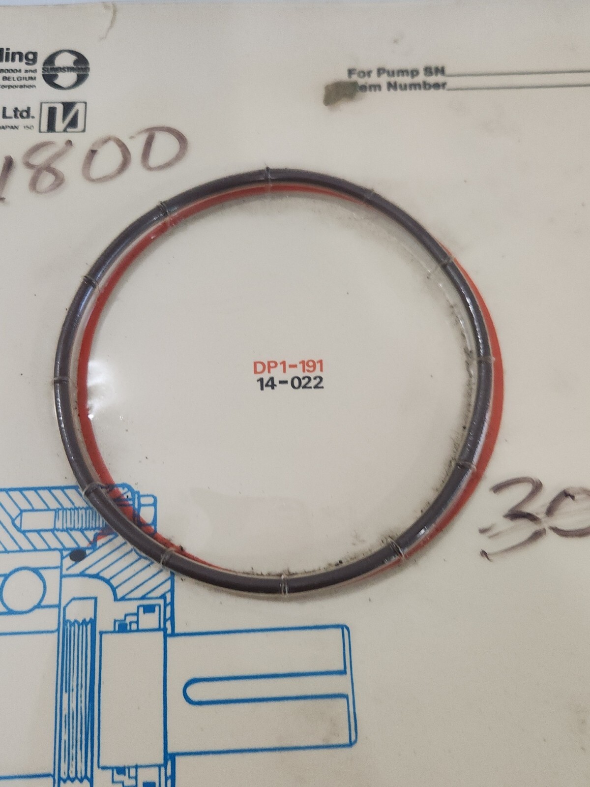 *FACTORY SEALED* Nikkiso RKORD1000AUC Mechanical Seal Kit For DP-1000 + Warranty