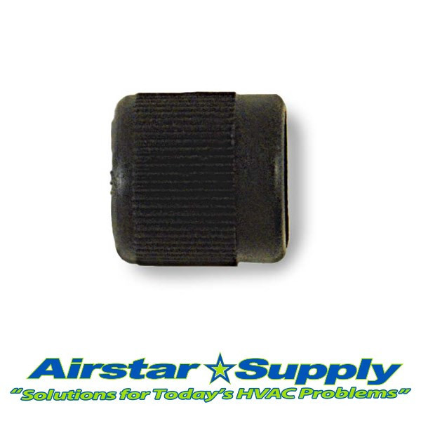 1/4″ Flare Cap / Black Glass-Filled Nylon w/ Seal , 6-Pack • C&D Valve CD2210