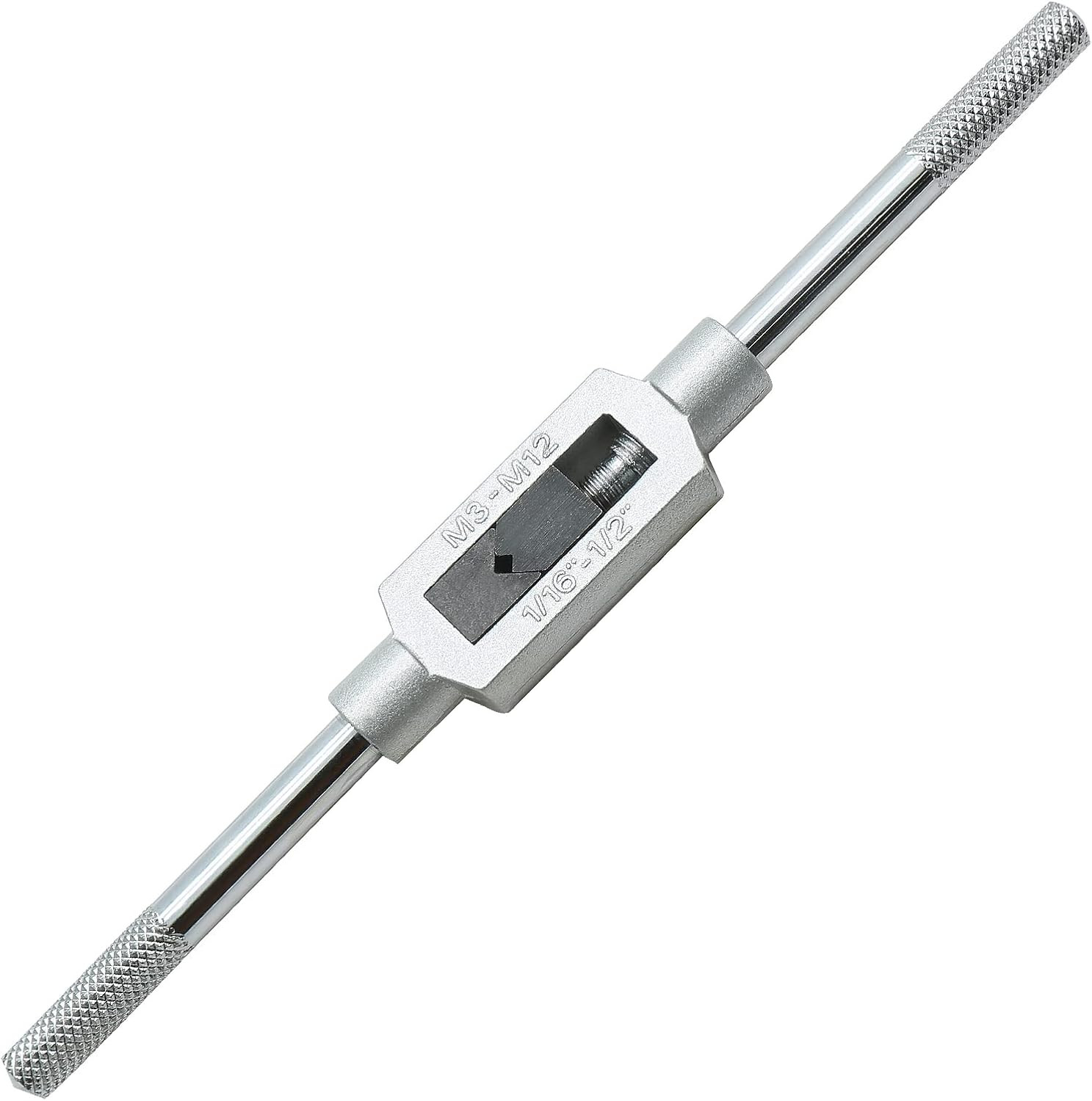 M3-M12 Adjustable Tap Wrench Handle 1/16″-1/2″ Tap Handle Reamer Wrench