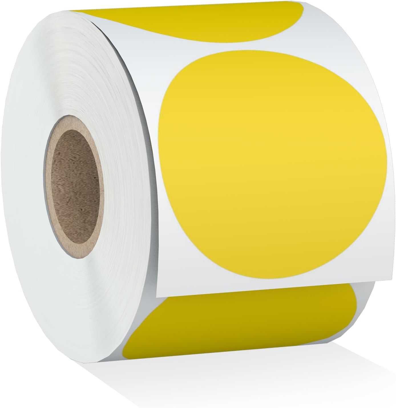 2″ Round Thermal Labels 750 Roll Self Adhesive Stickers for Thermal Printers