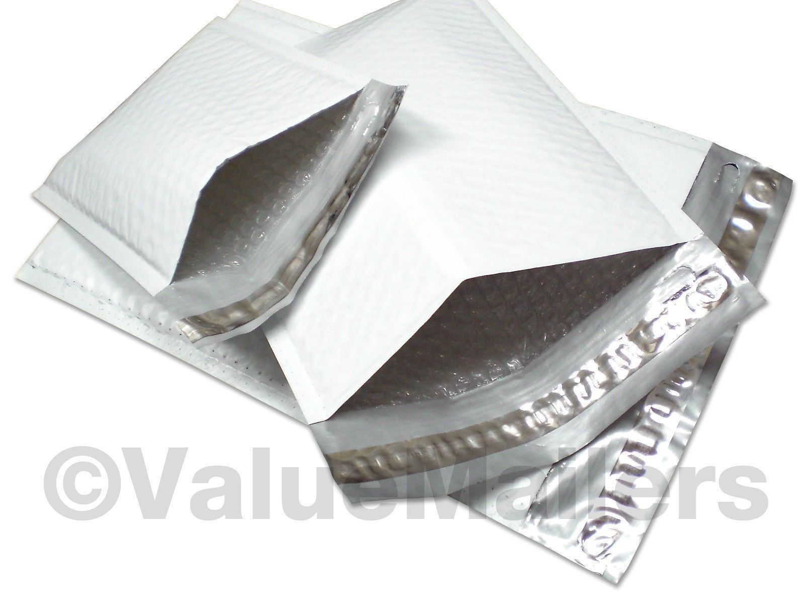 200 #4 Poly Airjacket Bubble Padded Envelopes Mailers 9.5×14.5 100 % Recyclable