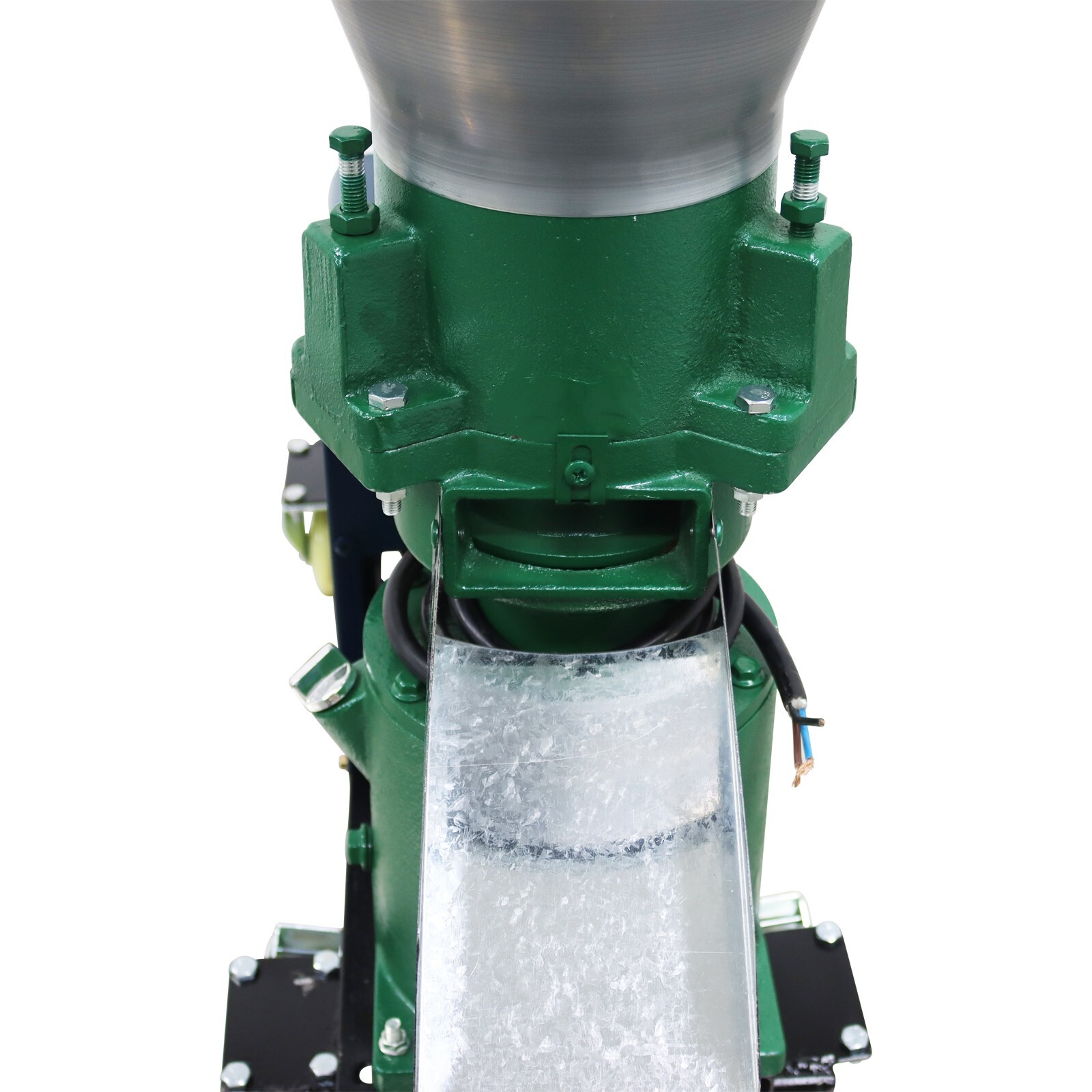 6mm Plate Animal Feed Pellet Mill Machine Pelletizer for Pigs/Sheeps/Horses 220V