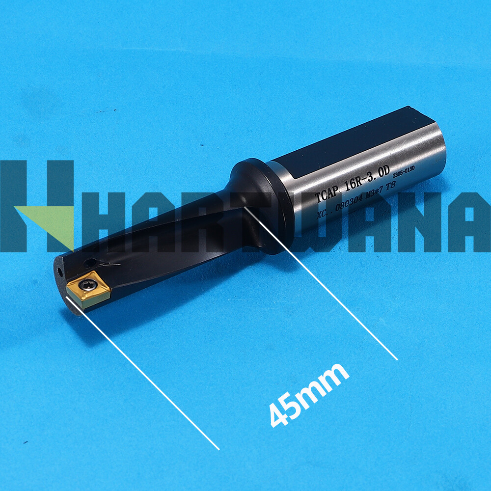 Indexable Carbide Drill 16mm U Drill for Turning Boring and Drilling With Insert
