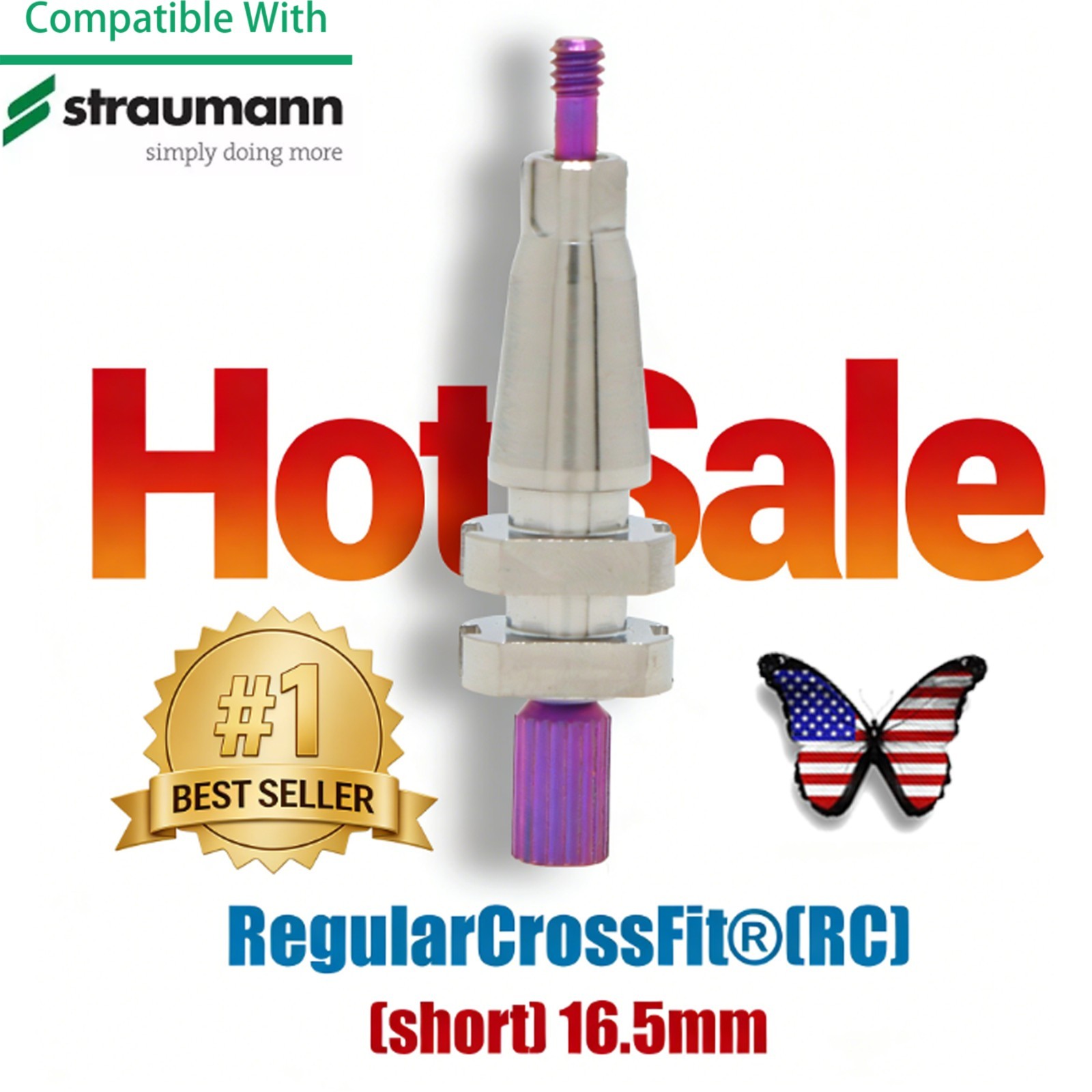 Bone Level Straumann ITI Impression Coping Transfer Analog Open/Close Tray RC NC